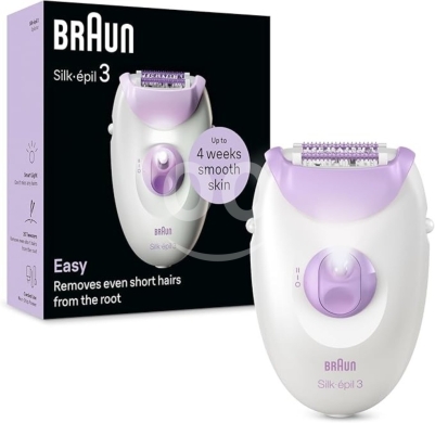 Other home appliances in Ajaltoun - ماكينة إزالة الشعر براون سيلك ابيل 3 لنعومة تدوم طويلاً | Braun Silk-epil 3 Epilator SE3-000