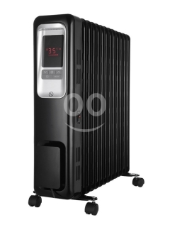 دفاية زيت كامبوماتيك ديجيتال ١٣ ريشة ٢٥٠٠ واط لون أسود | Campomatic Digital Oil Radiator 2500W