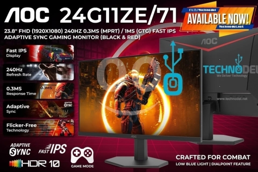 Gaming Console & Accessories in Beirut City - AOC 240HZ NEW Gaming Monitor