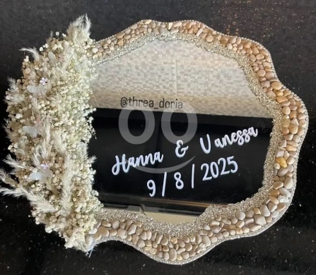 Other Goods in Zgharta - Custom Wedding Mirror Plate - Any Design You Want&rdquo;
