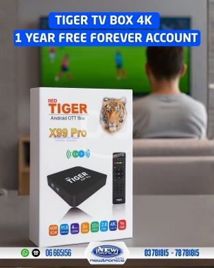 Computers & Telecoms in Zgharta - Tiger tv box x99 4k ultra hd