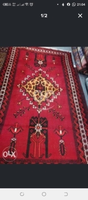 Antiques & Collectibles dans Beyrouth - سجادة بلوش (Baluchi) شغل يدوي | مقاس 2&times;1 متر تقريباً | صوف أحمر أصيل
