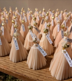 Personalized Wedding & Baby Shower Candle Favors