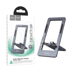Hoco HD1 Ultra-Thin & Foldable Desktop Stand | Aluminum Alloy Holder for Mobile Phones & Tablets | P