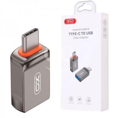 Other Mobile Phones & Accessories في مدينة بيروت - XO Type-C to USB Data Adapter (XO-NB281B) | Plug and Play Converter | Supports Data Transfer & OTG