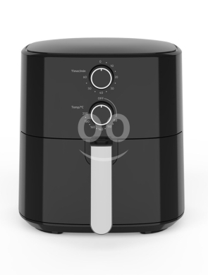 قلاية هوائية كامبوماتيك 6 لتر 1500 وات ميكانيكية سوداء | Campomatic Air Fryer 6 Liters 15… — 2