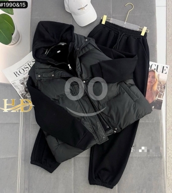 Vêtements, chaussures et accessoires dans Beyrouth - Luxury 3-Piece Women&#039;s Winter Set | Padded Puffer Vest, Hoodie & Joggers (Faux Fur Lined)