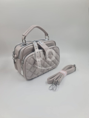 Chic Quilted Crossbody Handbag with Stud Details | Multi-Layer Design | 23x15 cm — 6