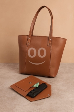 Elegant & Spacious 2-Piece Tote Bag Set (38x30cm) with Matching Pouch | Perfect for Work… — 3