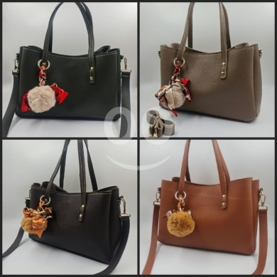 Chic Quilted Crossbody Handbag with Studs | 3-Layer Organization | 32x23 cm | Only $18 — 3