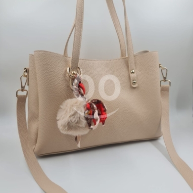 Chic Quilted Crossbody Handbag with Studs | 3-Layer Organization | 32x23 cm | Only $18 — 2
