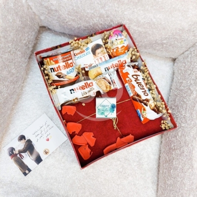 Luxury Kinder & Nutella Chocolate Gift Box | Personalized Romantic Present — 4