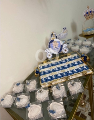 Other Goods in Taalabaya - 1 KG Custom Designed Chocolate Squares | Personalized Wrapper & Decor for Weddings, Baby Showers, Ev
