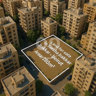 Lands for sale in Aicha Bakkar - أرض في عائشة بكار 280م² للبيع