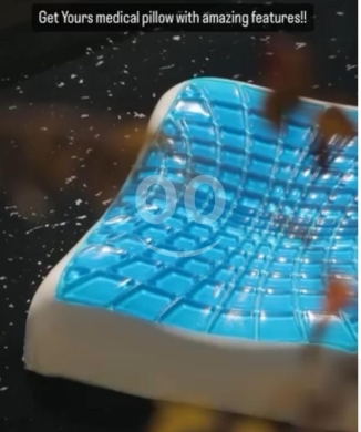 وسادة رزلان الطبية مع جل التبريد لراحة الرقبة | Rezlan Orthopedic Cooling Gel Pillow for … — 5