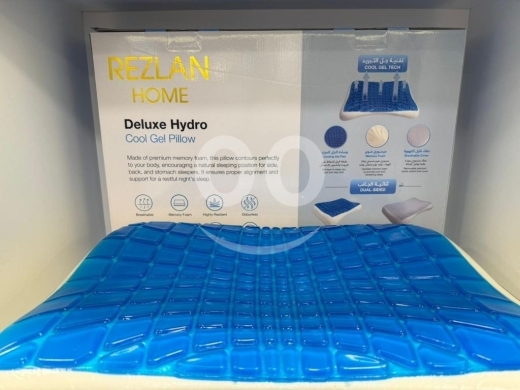 وسادة رزلان الطبية مع جل التبريد لراحة الرقبة | Rezlan Orthopedic Cooling Gel Pillow for … — 2