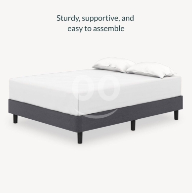 Bedroom in Deir Mimas - DIY King Size Bed Base / Frame | Sturdy Fabric Upholstered | 200x180cm & 200x160cm