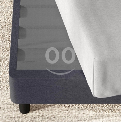 DIY King Size Bed Base / Frame | Sturdy Fabric Upholstered | 200x180cm & 200x160cm — 5