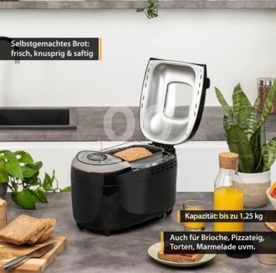 ??first Bread maker with 850W power. Capacity 1250g. Timer. 12 automatic programs — 4