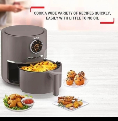 ?? Tefal Ultra Fry Digital Air Fryer, 4.2 Liters, 8 Programs, Charcoal Grey —1630 w… — 2