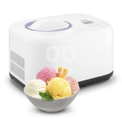 Kitchen appliances in Al Dahye - ?? First Austria FA-5105 White Yogurt Ice Cream Maker with Display - 1L, 100W-مكنة تصنيع بوظة 7