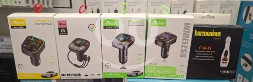Vehicles accessories in Saida - FM لاسلكي للسيارة مع شاحن مدمج | Wireless Bluetooth FM Transmitter Car Kit with MP3 Player & Charger