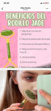 Santé & Beauté dans Achrafieh - أداة تدليك الوجه من حجر اليشم الطبيعي لنضارة البشرة | Natural Jade Roller Facial Massage Tool