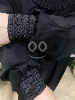 Double Closhe Silk Abaya - Premium Elegant Design — 5