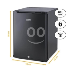 ?? TZS First Austria Mini Room Fridge 40L - Small Quiet Fridge Without Freezer, Beverage Fridge wi