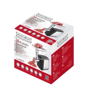?? Royalty Line® EMG1600 Electric Meat Grinder - 1600W - Meat Grinder with 3 Cutting … — 3