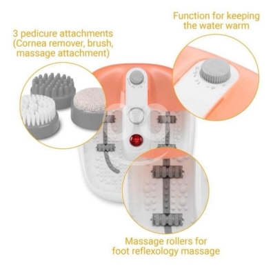??Medisana FS 883 Footproof Bath with Foot reflexology - Electric foot bath, water… — 6