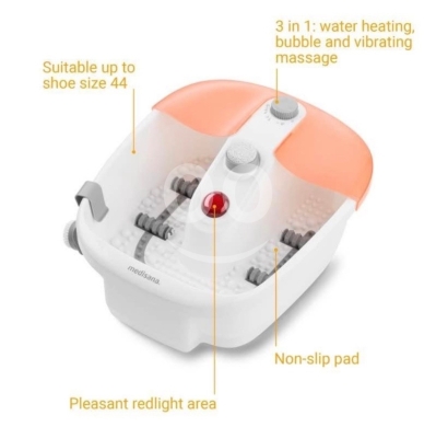 ??Medisana FS 883 Footproof Bath with Foot reflexology - Electric foot bath, water… — 3