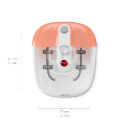 ??Medisana FS 883 Footproof Bath with Foot reflexology - Electric foot bath, water… — 4