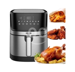 ?? DMS 6L Hot Air Fryer Deep Fryer Hot Air Oven Fryer Digital Stainless Steel HF-6E-1800 watt(made