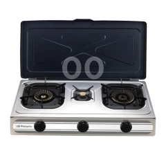 ?? Orbegozo FO 3500 - Stainless steel gas stove, butane or propane gas, piezoelectric ignition, tw