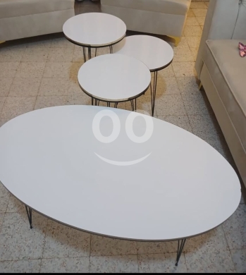 Other home furniture in Tripoli - ٤ طاولات لغرفة اعدة مرتبين كتير