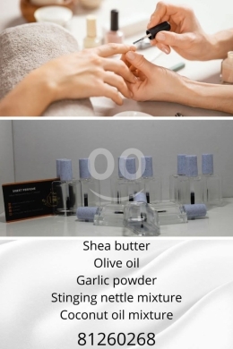 Health & Beauty in Aramoun - مقوي أظافر طبيعي 100% (Shea Butter, Olive Oil) - لنمو أظافر قوية ولامعة وصحية
