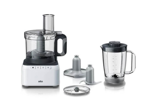 ?? Braun Fp 3131, Food Processor White , 800 Watts. Blender 1.2 L, Prep Bowl 2.1 2 Speed… — 2