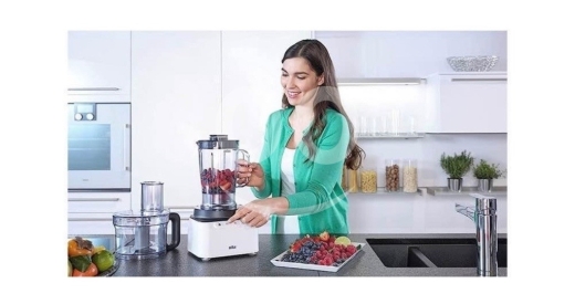 ?? Braun Fp 3131, Food Processor White , 800 Watts. Blender 1.2 L, Prep Bowl 2.1 2 Speed… — 4