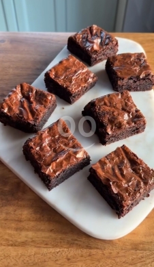 Food & Drink in Al Dahye - Fudgy Chocolate Brownies Box | 10 Pieces for Only $9