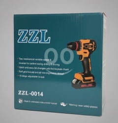 *ZZL Cordless Drill Set — Power Meets Precision*️ - Voltage: 48VF MAX Lithium
