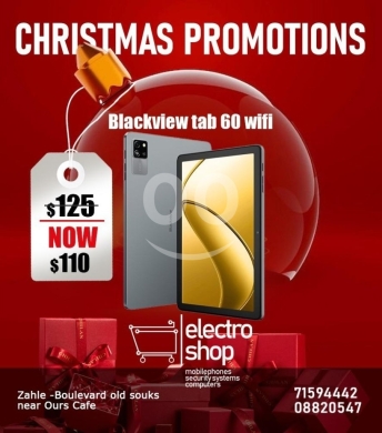 Computers Parts & Software Accessories in Zahleh - Blackview Tab 60 WiFi Tablet