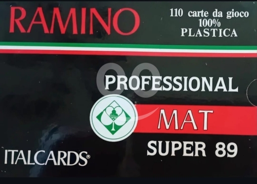 Other Goods in Zouk Mosbeh - Italcards Ramino PROFESSIONAL MAT SUPER 89 Playing Cards - 100% Plastic, Waterproof (2 Decks)