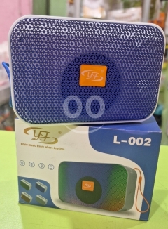 مكبر صوت بلوتوث محمول L-002 بصوت قوي وإضاءة RGB | Portable L-002 Bluetooth Speaker RGB Light