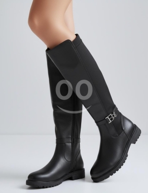 Clothes, Footwear & Accessories in Halba - **New Black Knee-High Boots - Sizes 36 to 40
