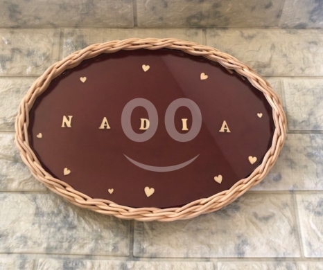 DIY Tools & Materials in Debbiyeh - Make your beloved or special person name on a special bamboo plate