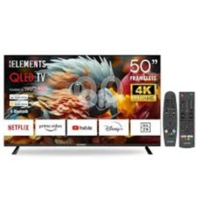 التلفزيون والفيديو في جونيه - تلفزيون كيه بي إليمنتس 50 بوصة كيو ليد سمارت فور كيه | KB Elements 50&Prime; QLED Smart TV UHD 4K