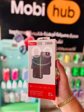 Mobile accessories in Zgharta - Tranyoo 20,000mAh Super Fast Power Bank - 22.5W High-Efficiency Portable Charger with Integrated Cab