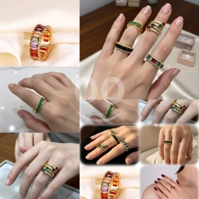 Luxury Gold-Plated Statement Rings Collection — 5