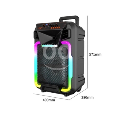 RGB KARAOKE SPEAKER - 15” Heavy Bass Drivers - RGB Dazzling LED Lights — 7